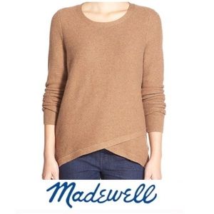 Madewell feature pullover sweater small